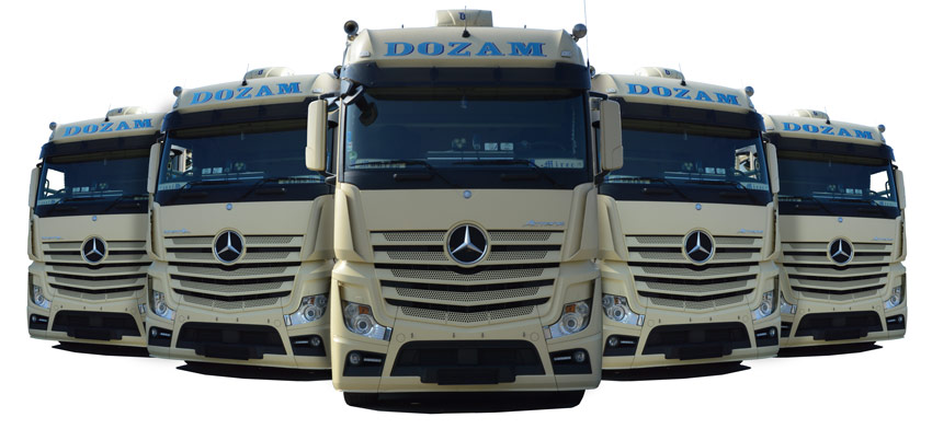 Internationaler LKW Güter- und Binnenverkehr
